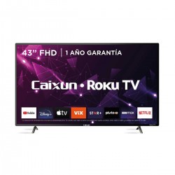 LED CAIXUN SMART TV 43" UHD ROKU C43V1UR